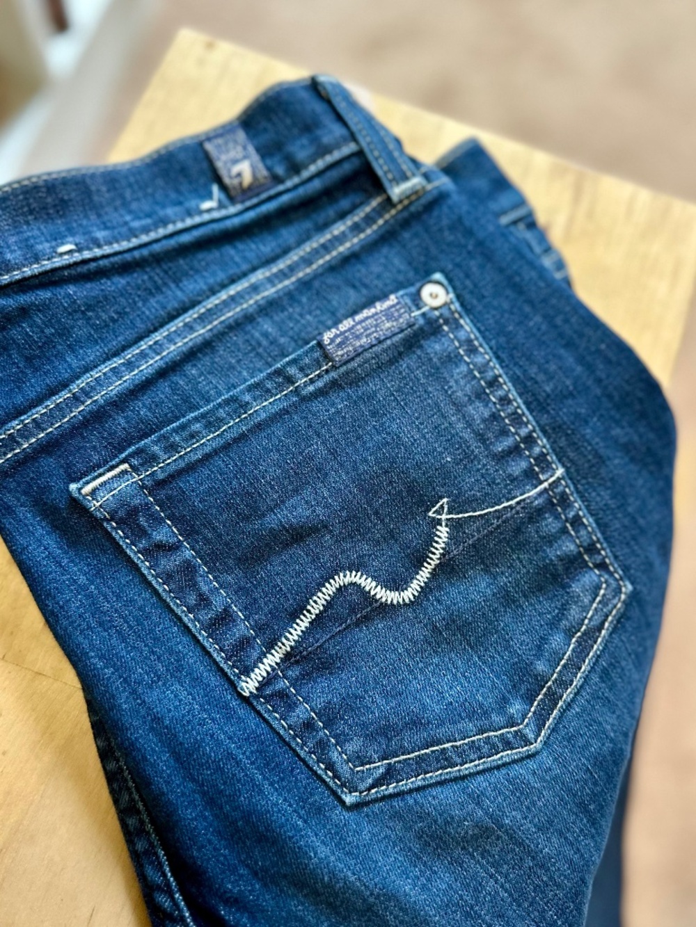 Sevens 7 for all mankind Roxanne jeans straight leg size 29